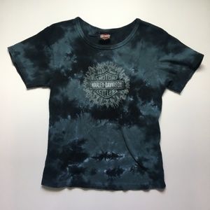 Harley Davidson Tie Die Shirt